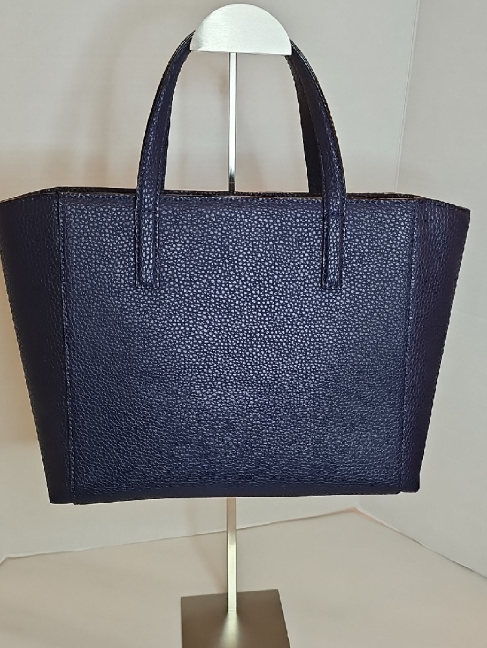 kate spade navy pebbled leather bow-detail tote - Picture 4 of 12